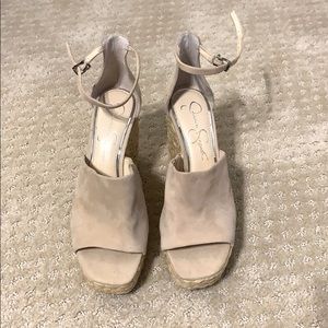 Jessica Simpson Suede Wedge